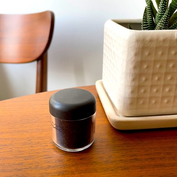 MAC Cosmetics Other - MAC Black glitter 7.5 g. Opened but never used.